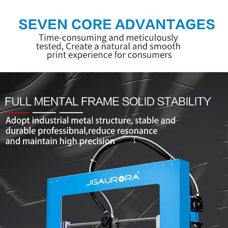 JGAURORA A1 Desktop High Precision Metal Plate Frame Three-Dimensional Physical 3D Printer - HoMEdemic™ 