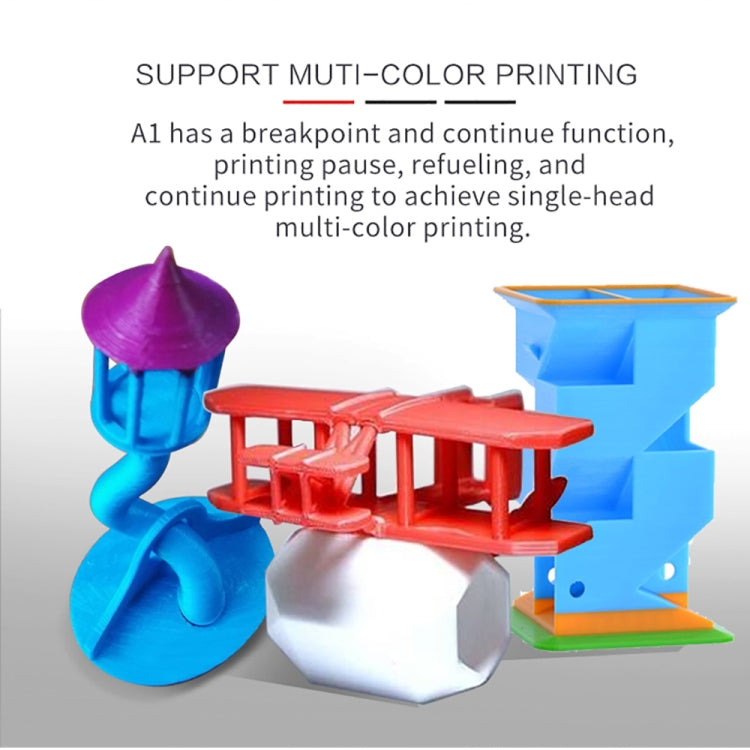 JGAURORA A1 Desktop High Precision Metal Plate Frame Three-Dimensional Physical 3D Printer - HoMEdemic™ 