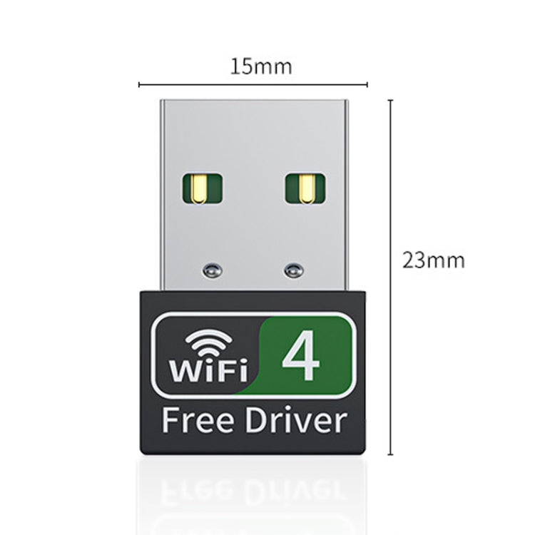 JINGHUA 150M Dual-Band Wireless Network Card Computer External 2.4G/5G USB WiFi Receiver Transmitter - HoMEdemic™ 