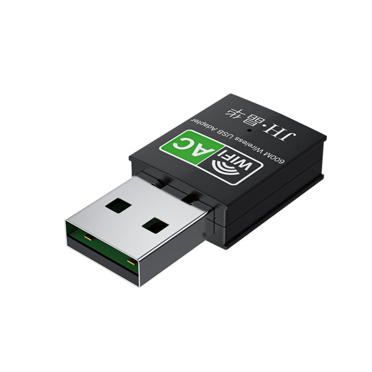 JINGHUA 600M Dual-Band Wireless Network Card Computer External 2.4G/5G USB WiFi Receiver Transmitter - HoMEdemic™ 