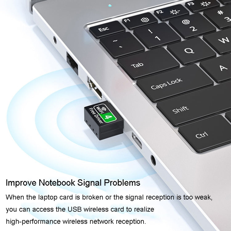 JINGHUA 600M Dual-Band Wireless Network Card Computer External 2.4G/5G USB WiFi Receiver Transmitter - HoMEdemic™ 
