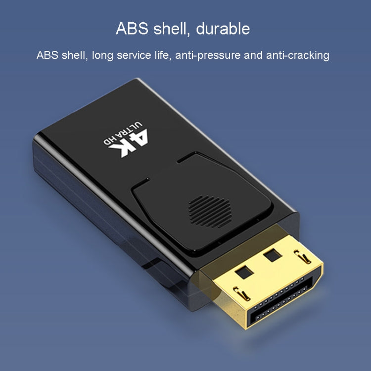 JINGHUA DP Male To HDMI Female Adapter Video Audio Connector, Style: 4K Universal Version - HoMEdemic™ 