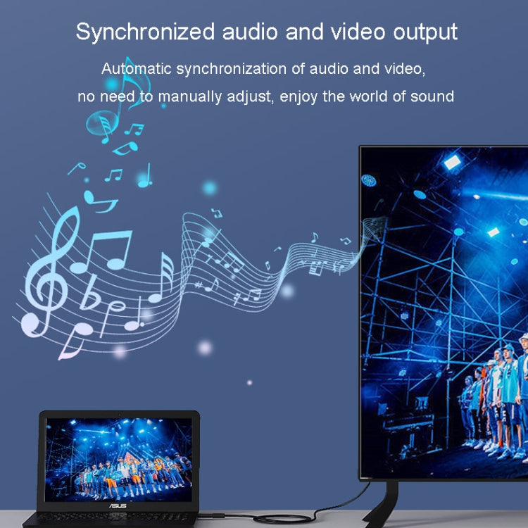 JINGHUA DP Male To HDMI Female Adapter Video Audio Connector, Style: 4K Universal Version - HoMEdemic™ 