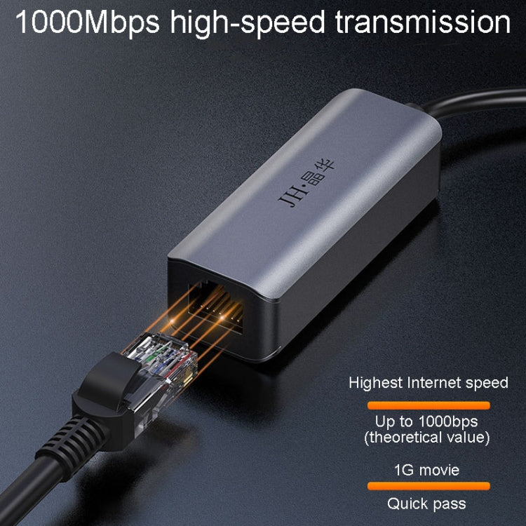 JINGHUA Gigabit LAN Converter For Computer External Driverless Network Card, Specification: USB3.0 Single Port - HoMEdemic™ 