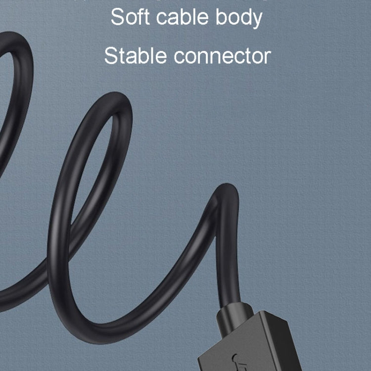 JINGHUA N62 USB2.0 4-Port Splitter One To Four HUB Extension Connector, Model: 0.2m Black - HoMEdemic™ 
