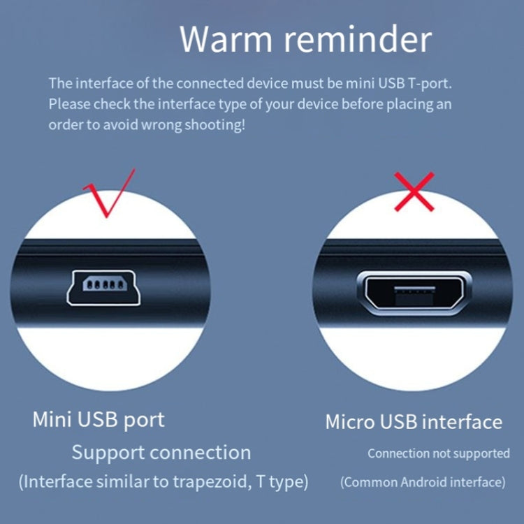 JINGHUA USB2.0 To T-Port Connection Cable MINI5Pin Data Hard Disk Cable, Length: 1.5m - HoMEdemic™ 