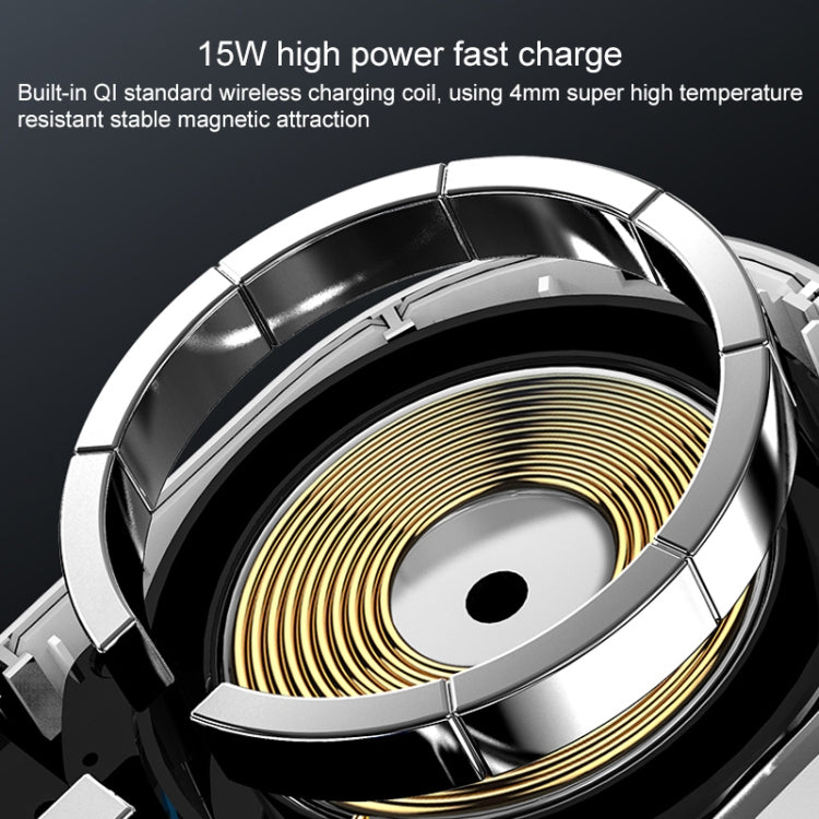 JJT-968 15W Max Output Magnetic Car Air Outlet Bracket Wireless Charger, JJT-968 - HoMEdemic™ 