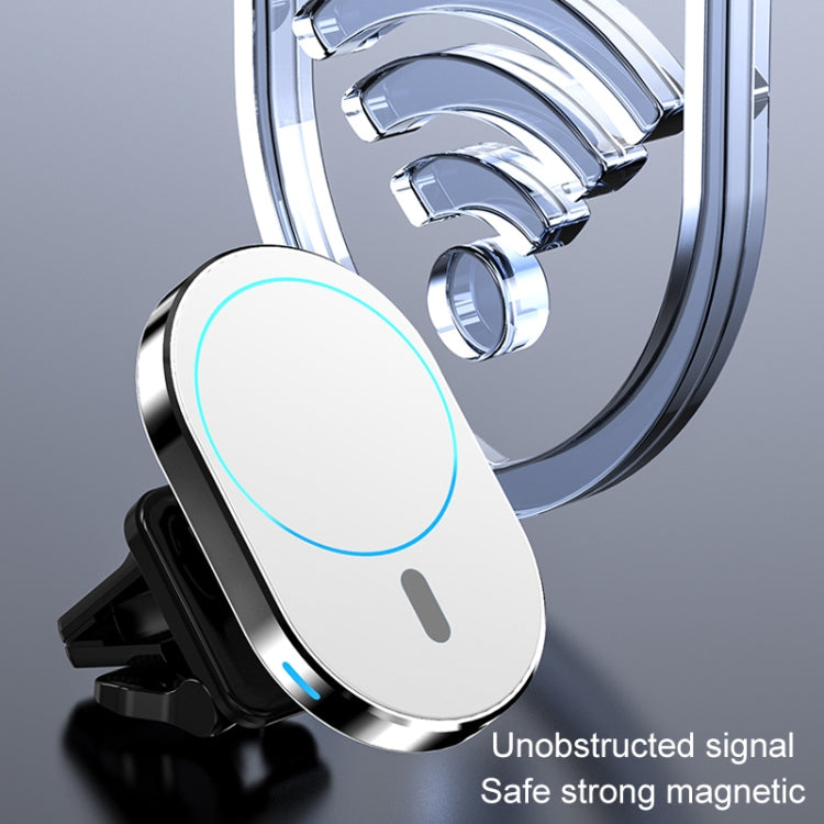 JJT-968 15W Max Output Magnetic Car Air Outlet Bracket Wireless Charger, JJT-968 - HoMEdemic™ 