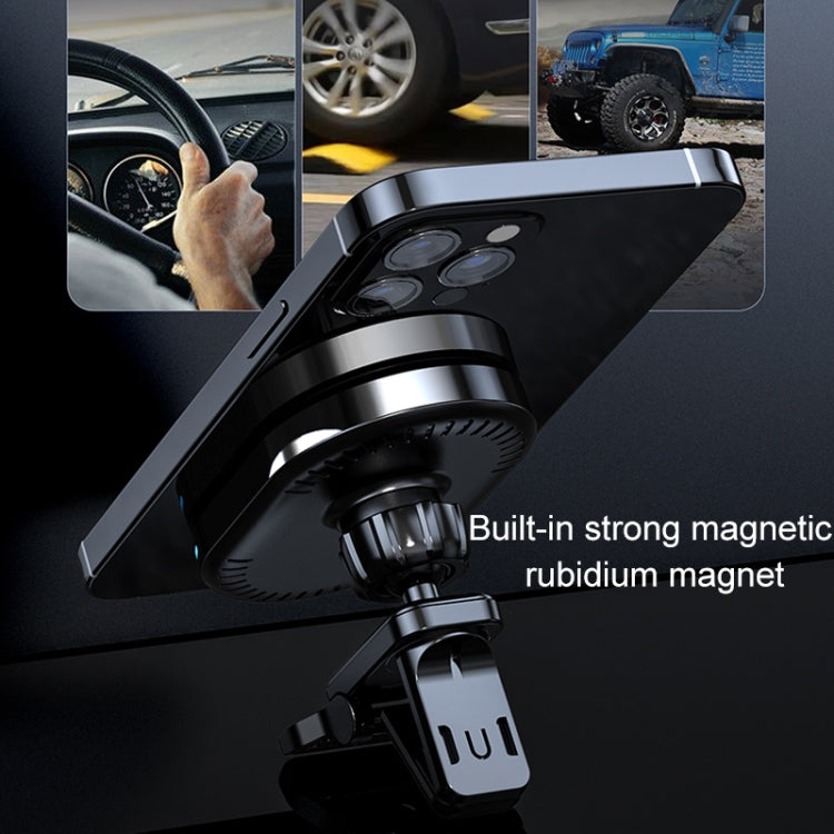 JJT-968 15W Max Output Magnetic Car Air Outlet Bracket Wireless Charger, JJT-968 - HoMEdemic™ 