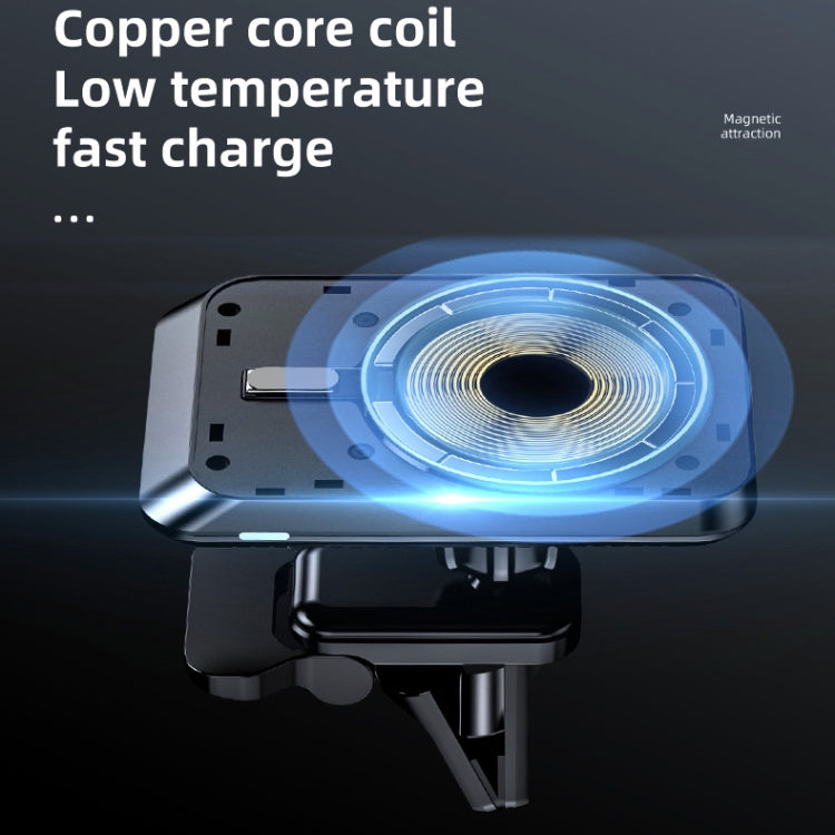 JJT-969 15W Max Output Magnetic Car Air Outlet Bracket Wireless Charger, JJT-969 - HoMEdemic™ 