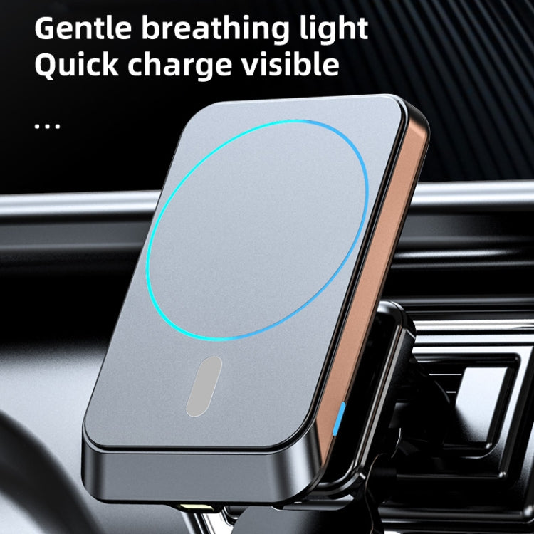 JJT-969 15W Max Output Magnetic Car Air Outlet Bracket Wireless Charger, JJT-969 - HoMEdemic™ 