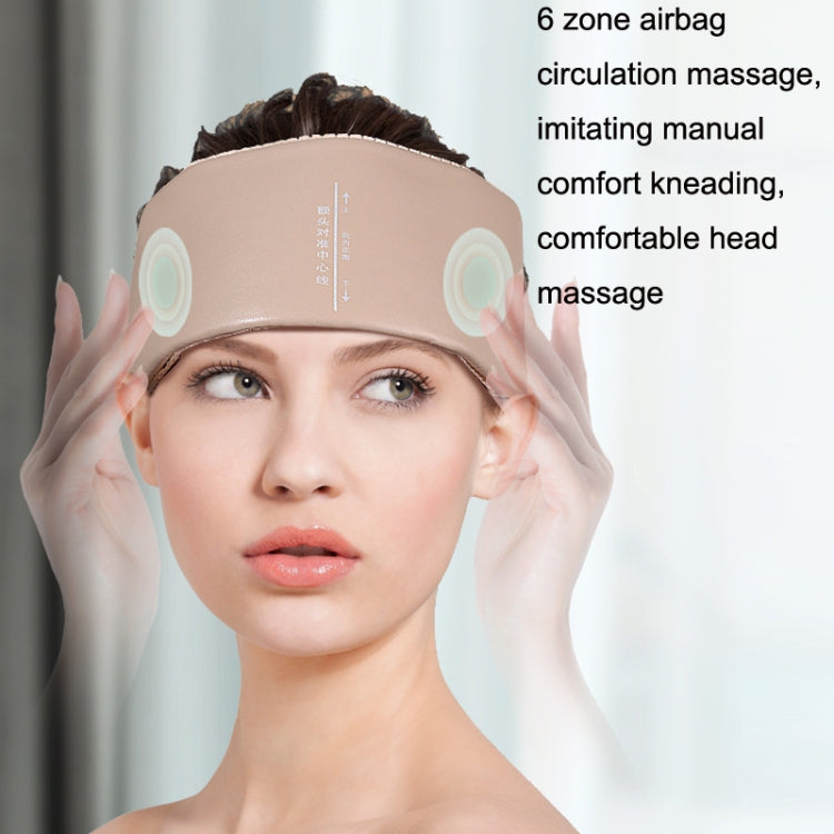 JKQ-121 Head Massager Multifunctional Hot Compress Headache Sleep Aid Head Therapy Instrument(Pink) - HoMEdemic™ 