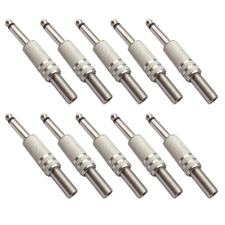 JL0056 6.36mm Audio Jack Connector (10 Pcs in One Package, the Price is for 10 Pcs), JL0056 6.36mm Audio - HoMEdemic™ 