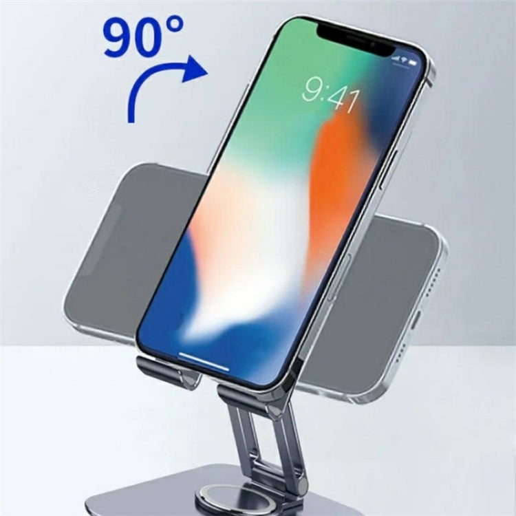 JMARY MK-61 Rotatable Cellphone Tablet Holder Aluminum Alloy Desktop Phone Stand - HoMEdemic™ 