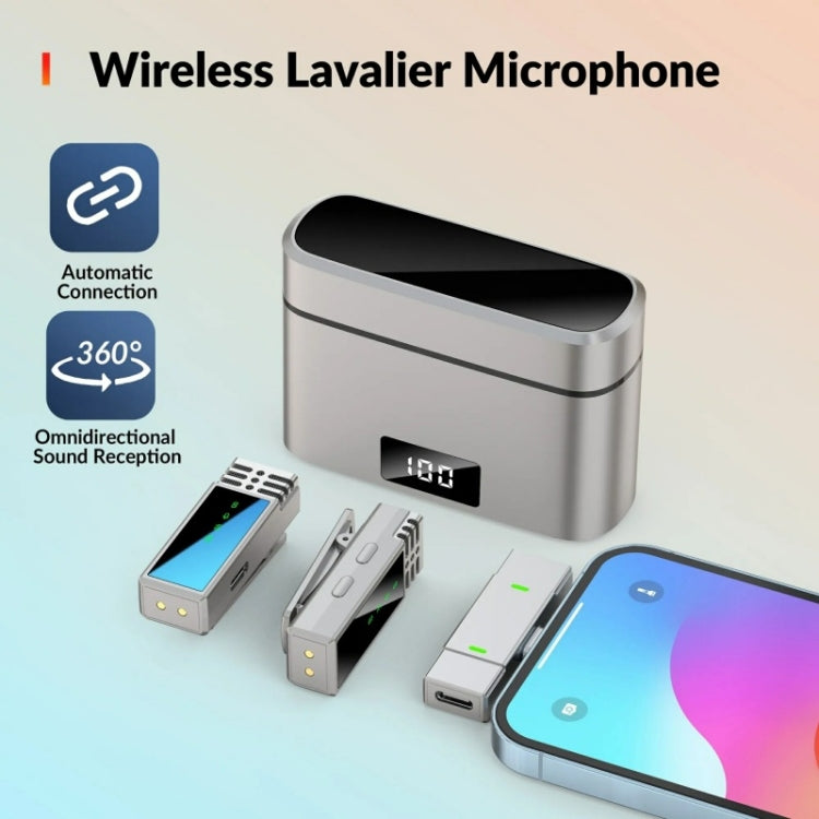 JMARY MW-15 For iPhone / iPad 2.4G Lavalier Wireless Microphone - HoMEdemic™ 