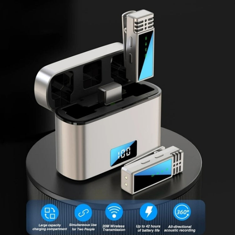 JMARY MW-15 USB-C / Type-C Port 2.4G Lavalier Wireless Microphone - HoMEdemic™ 