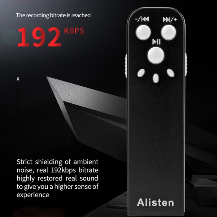 JNN J1 Mini Smart HD Noise Cancelling Voice Recorder, Memory:16GB(Black) - HoMEdemic™ 