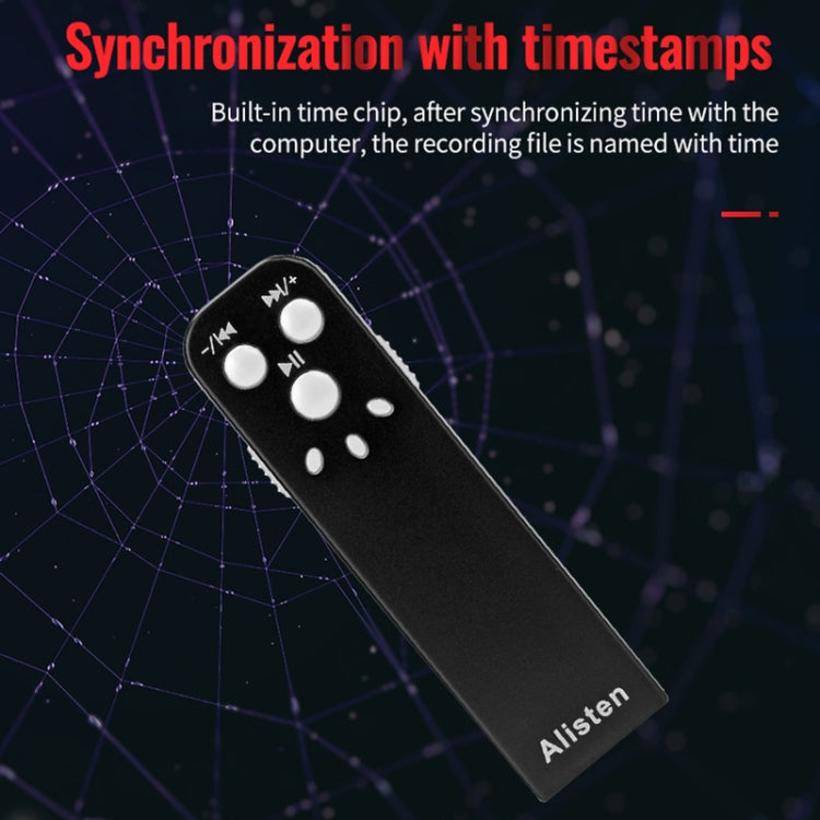 JNN J1 Mini Smart HD Noise Cancelling Voice Recorder, Memory:8GB(Black) - HoMEdemic™ 