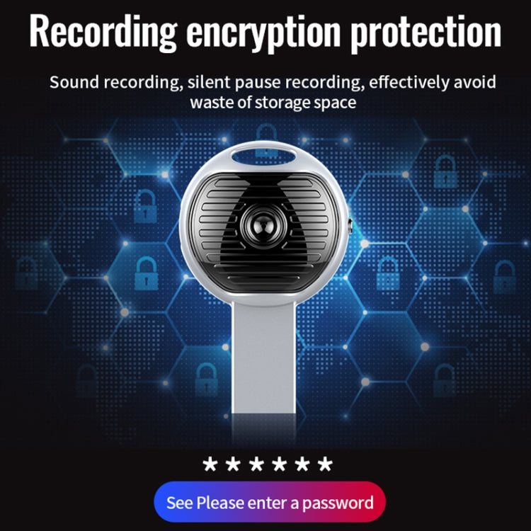 JNN S13 Zinc Alloy U-disk Voice Recorder, Memory:32GB(Silver) - HoMEdemic™ 