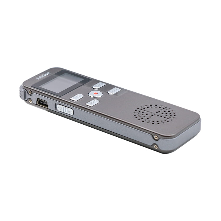JNN X26 Mini Portable Voice Recorder with OLED Screen, Memory:16GB(Metal Gray) - HoMEdemic™ 