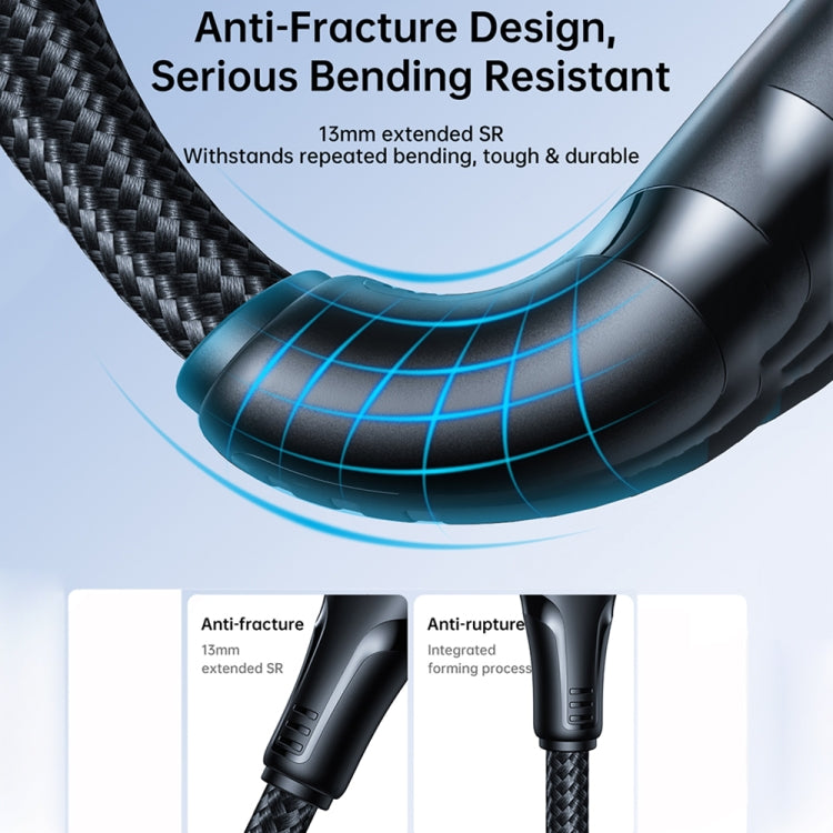 JOYROOM 20W Type-C to 8 Pin Surpass Series Fast Charging Data Cable, Length:1.2m(Black) - HoMEdemic™ 