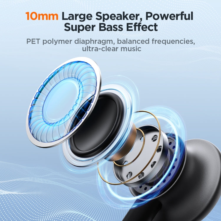 JOYROOM JR-EW03 3.5mm In-Ear Metal Wired Earphone, Length: 1.2m(Black) - HoMEdemic™ 