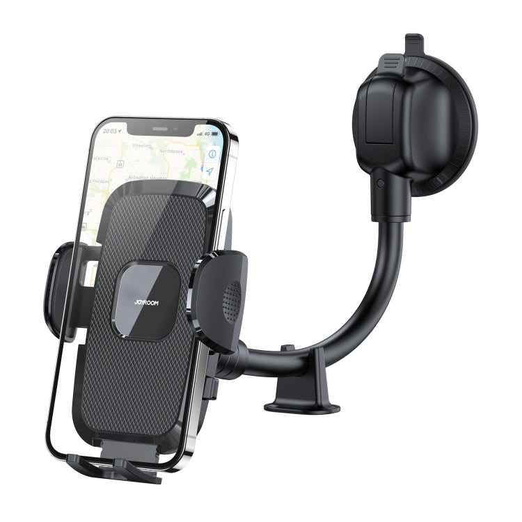 JOYROOM JR-ZS259 360 Degree Rotation Mechanical Car Holder, Style: Long Arm Sucker(Black) - HoMEdemic™ 