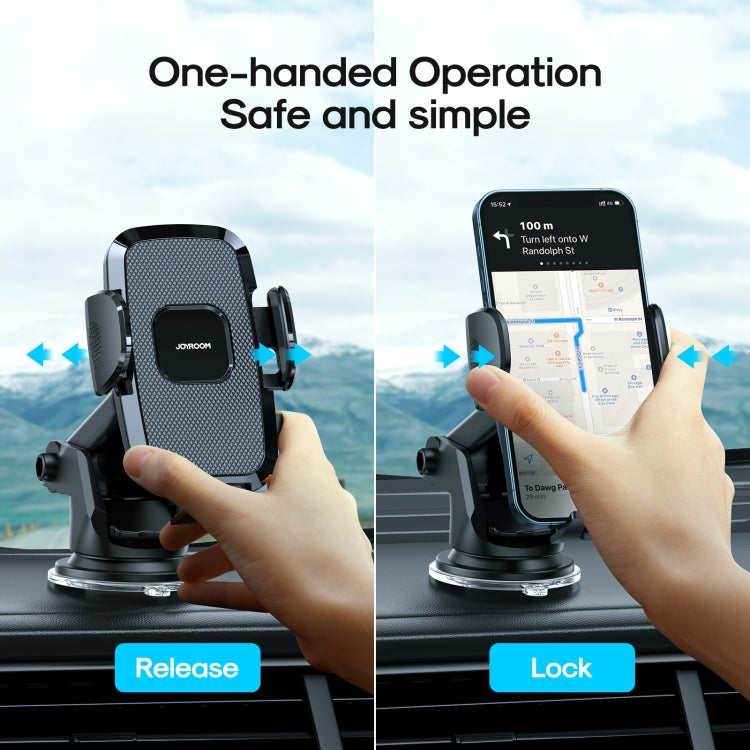 JOYROOM JR-ZS259 360-degree Rotating Stretching Mechanical Dashboard Car Holder for 4.7-6.9 inch Mobile Phones - HoMEdemic™ 