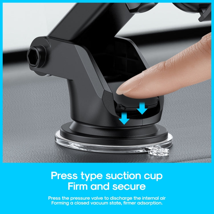 JOYROOM JR-ZS259 360-degree Rotating Stretching Mechanical Dashboard Car Holder for 4.7-6.9 inch Mobile Phones - HoMEdemic™ 