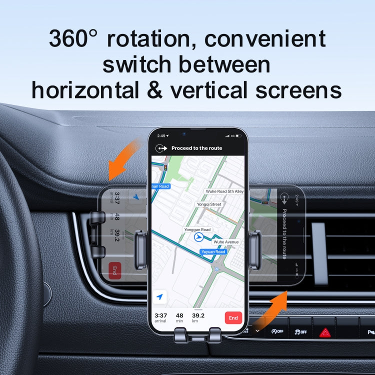 JOYROOM JR-ZS283 Air Vent Car Phone Holder(Black) - HoMEdemic™ 