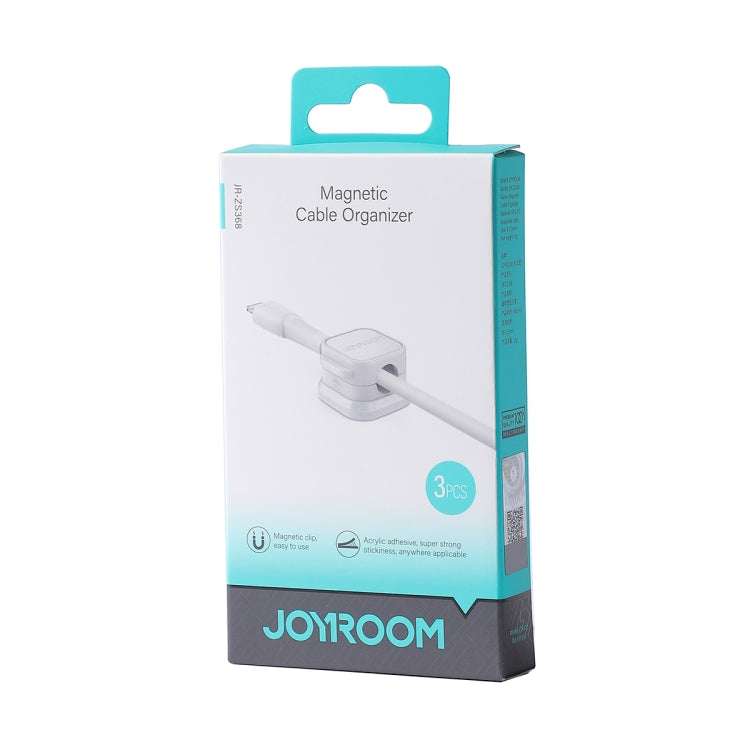 JOYROOM JR-ZS368 Magnetic Data Cable Organizing Bracket(White) - HoMEdemic™ 