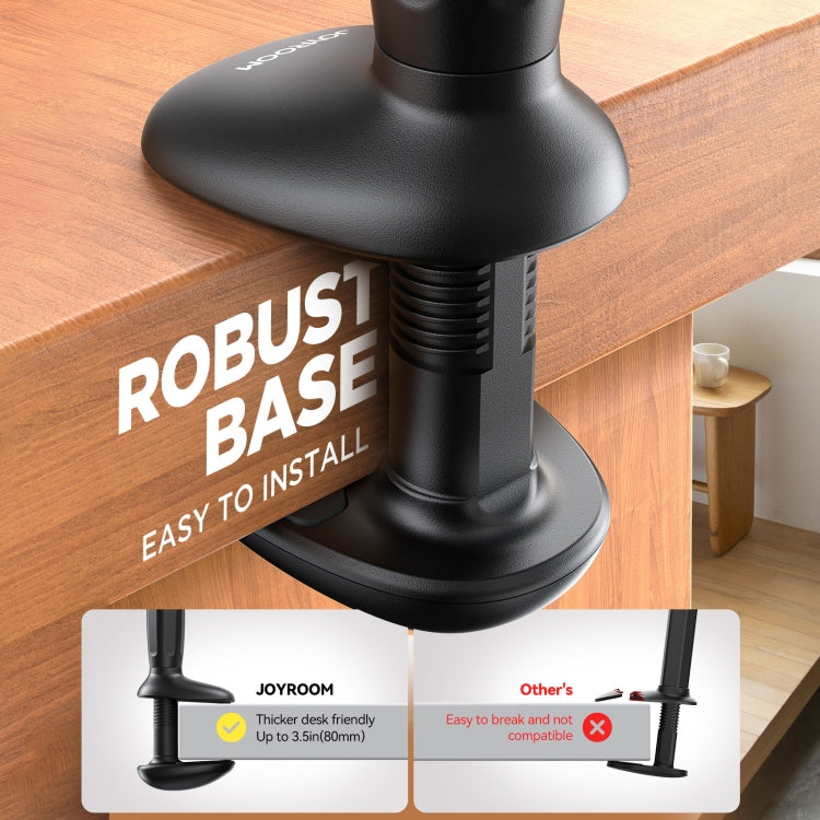 JOYROOM JR-ZS389 Lazy Desktop Phone Holder(Black) - HoMEdemic™ 