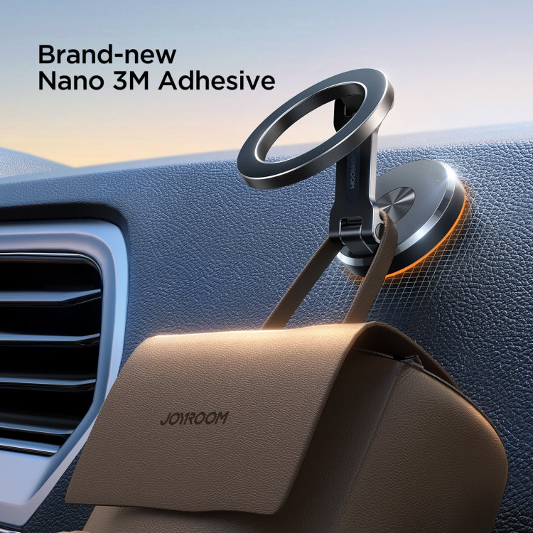 JOYROOM JR-ZS403 Metal Foldable Magnetic Car Phone Mount(Black) - HoMEdemic™ 