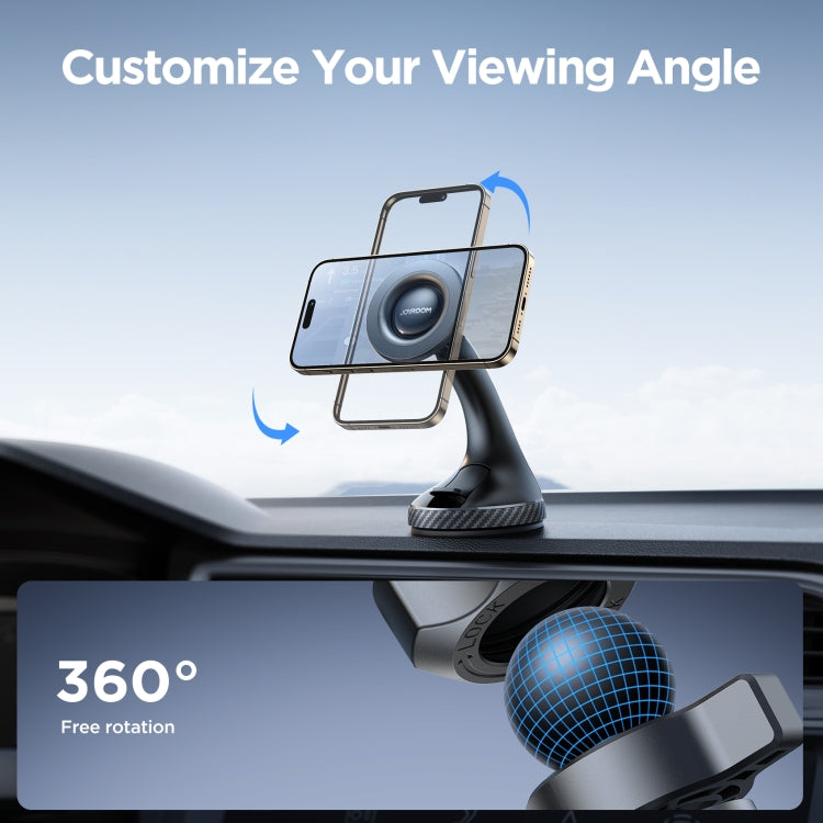 JOYROOM JR-ZS406 Magsafe Magnetic Car Phone Mount Windshield Holder(Black) - HoMEdemic™ 
