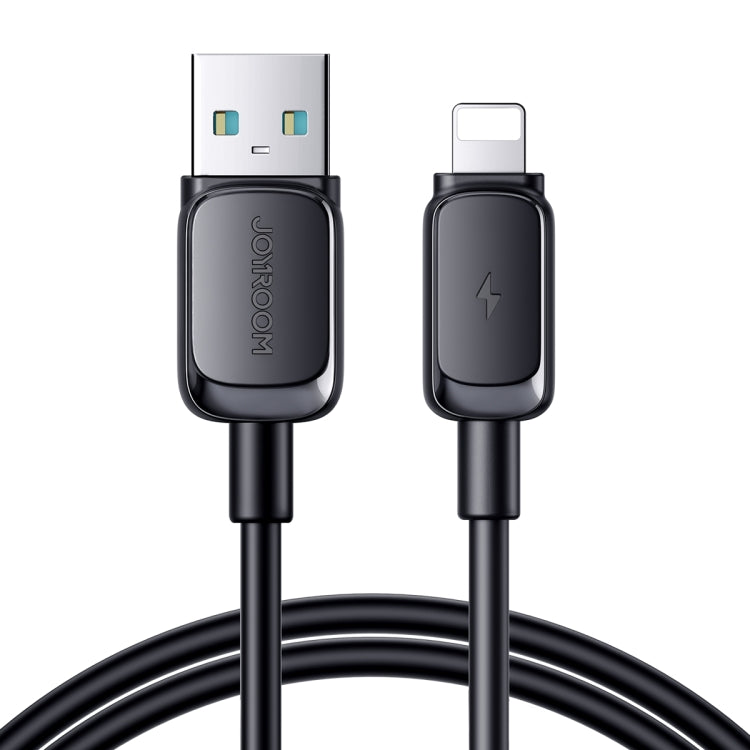 JOYROOM S-AL012A14 Multi-Color Series 2.4A USB to 8 Pin Fast Charging Data Cable, Length:1.2m(Black) - HoMEdemic™ 