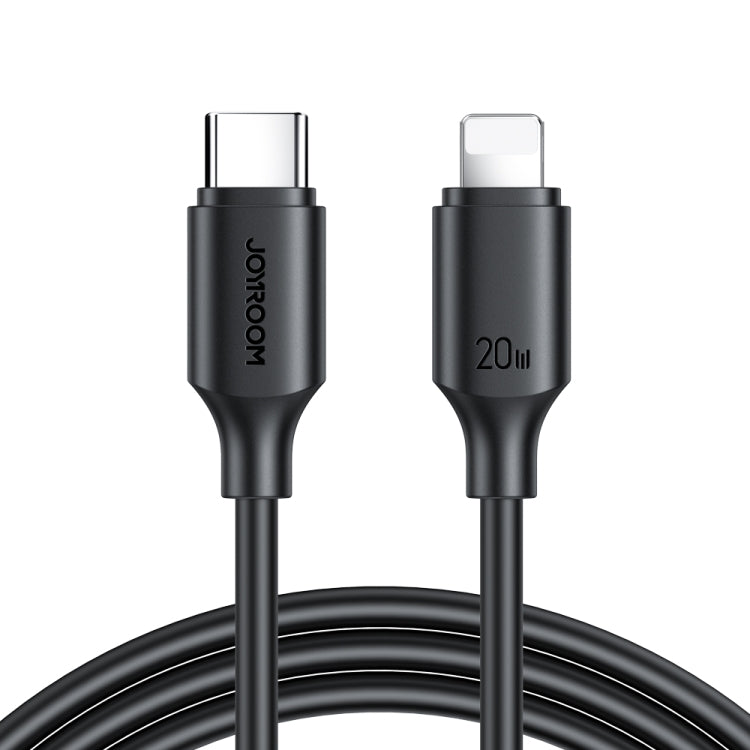 JOYROOM S-CL020A9 20W USB-C/Type-C to 8 Pin Fast Charging Data Cable, Length:1m(Black) - HoMEdemic™ 