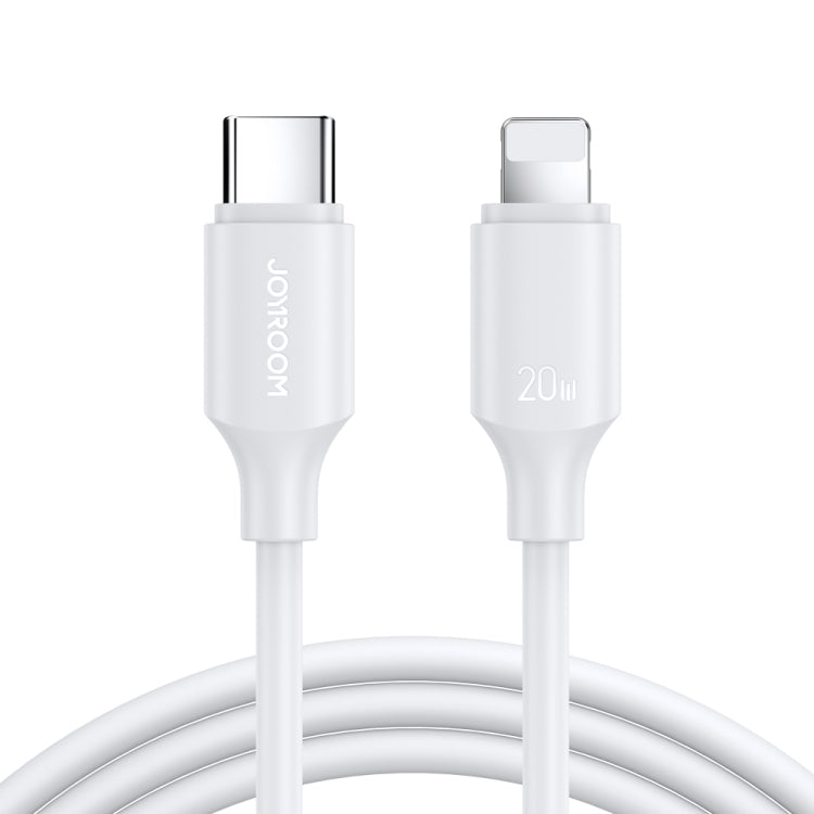 JOYROOM S-CL020A9 20W USB-C/Type-C to 8 Pin Fast Charging Data Cable, Length:1m(White) - HoMEdemic™ 