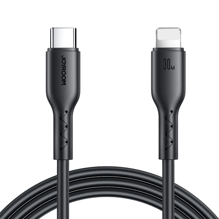 JOYROOM SA26-CL3 Flash Charge Series 30W USB-C / Type-C to 8 Pin Fast Charging Data Cable, Cable Length:1m(Black) - HoMEdemic™ 