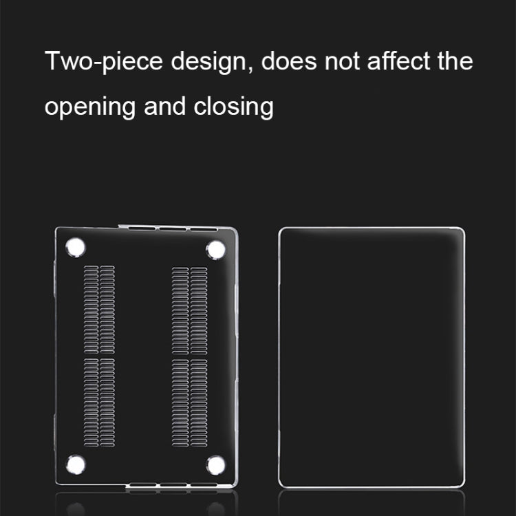 JRC JK9301 Laptop Crystal Protective Case For Macbook Pro 16 A2485(Transparent) - HoMEdemic™ 