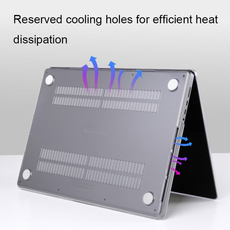 JRC JK9301 Laptop Crystal Protective Case For Macbook Pro 16 A2485(Transparent) - HoMEdemic™ 