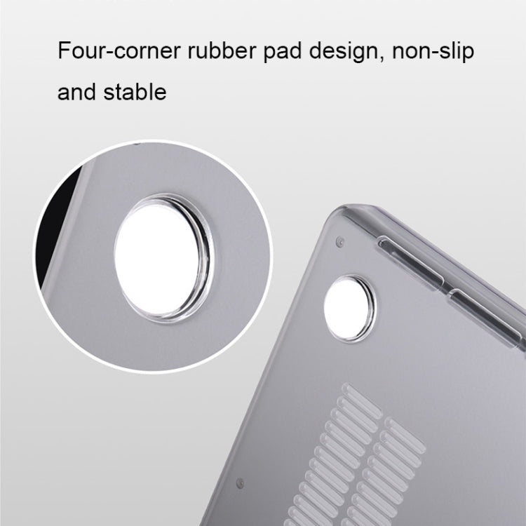 JRC JK9301 Laptop Crystal Protective Case For Macbook Pro 16 A2485(Transparent) - HoMEdemic™ 