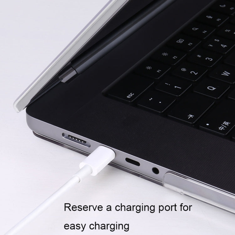 JRC JK9301 Laptop Crystal Protective Case For Macbook Pro 16 A2485(Transparent) - HoMEdemic™ 