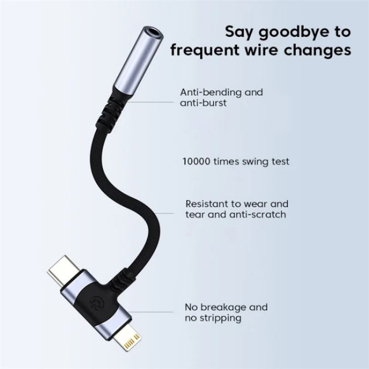 JS-65 Male to 3.5mm Audio Female Headphone Adapter Cable Cord(Red) - HoMEdemic™ 