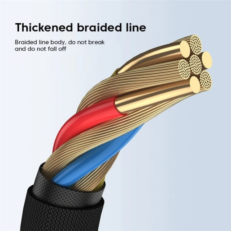 JS-65 Male to 3.5mm Audio Female Headphone Adapter Cable Cord(Red) - HoMEdemic™ 