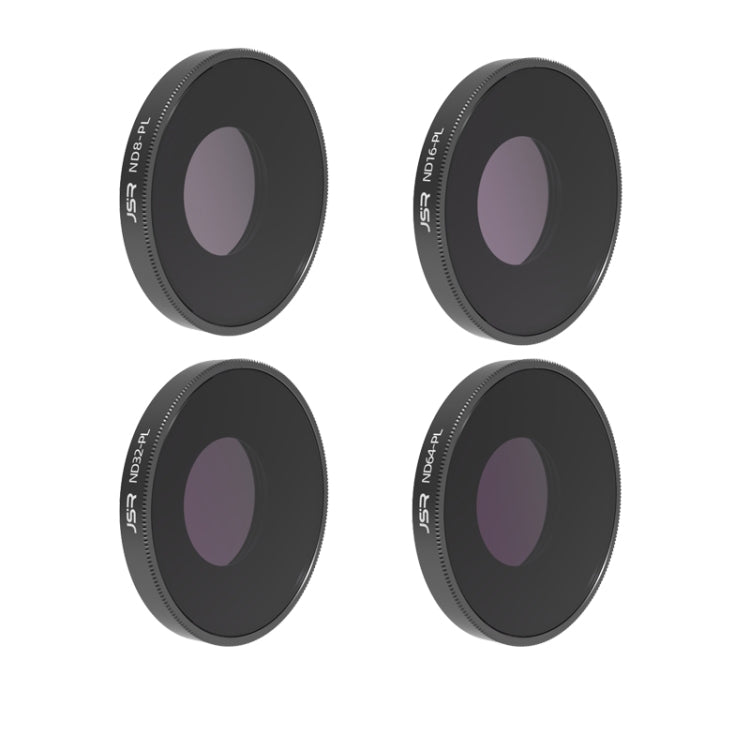 JSR 4 in 1 ND8PL / ND16PL / ND32PL / ND64 PL Lens Filter For DJI Osmo Action 3 - HoMEdemic™ 