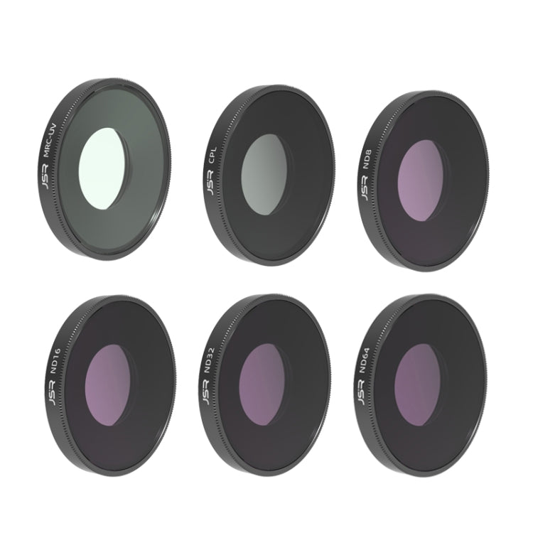 JSR 4 in 1 UV CPL ND8 ND16 ND32 ND64 Lens Filter For DJI Osmo Action 3 - HoMEdemic™ 