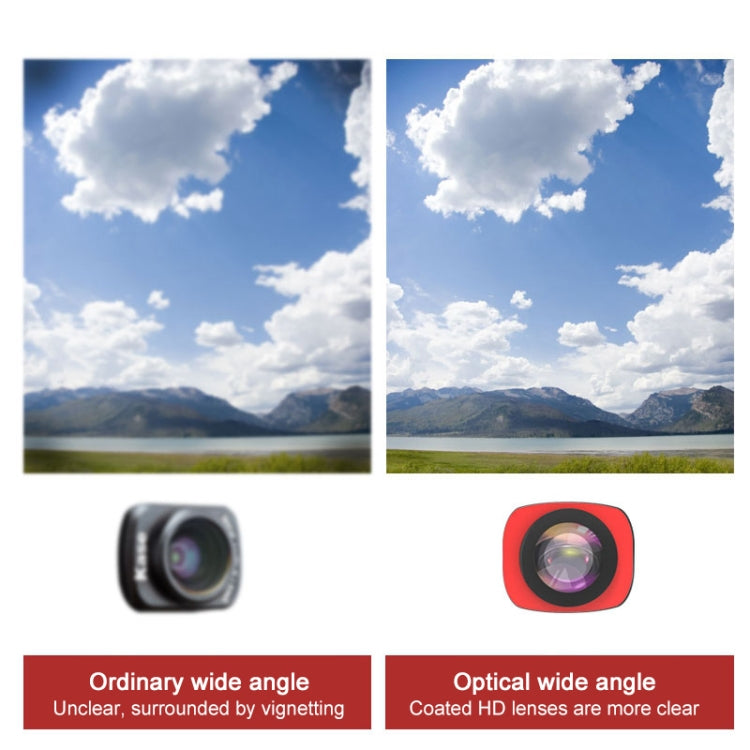 JSR 5 in 1 CR Super Wide Angle Lens 12.5X Macro Lens + CPL Lens + Star + ND16 Lens Filter Set for DJI OSMO Pocket, Macro Lens+CPL+ Star+ND16+CR - HoMEdemic™ 