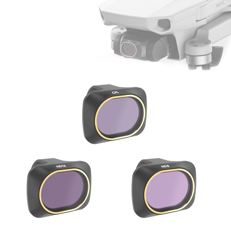 JSR Drone 3 in 1 CPL+ND8+ND16 Lens Filter for DJI MAVIC mini - HoMEdemic™ 