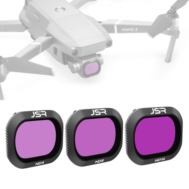 JSR Drone 3 in 1 ND4+ND8+ND16 Lens Filter for DJI MAVIC 2 Pro - HoMEdemic™ 