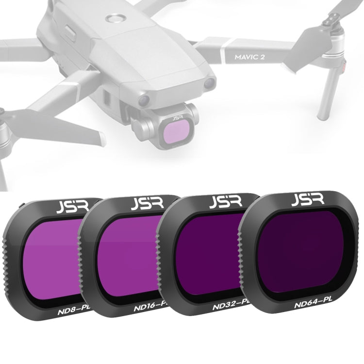JSR Drone 4 in 1 ND8PL+ND16PL+ND32PL+ND64PL Lens Filter for DJI MAVIC 2 Pro - HoMEdemic™ 